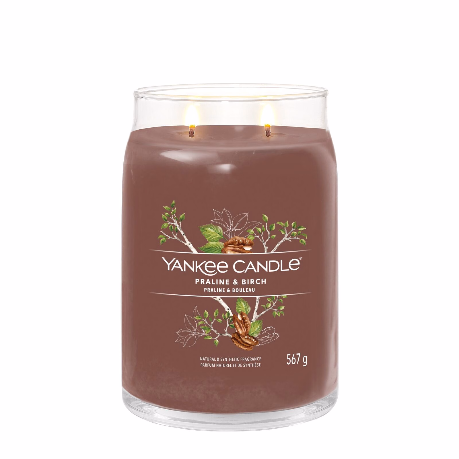 Praline & Birch Signature Large Jar 567g 2-Docht