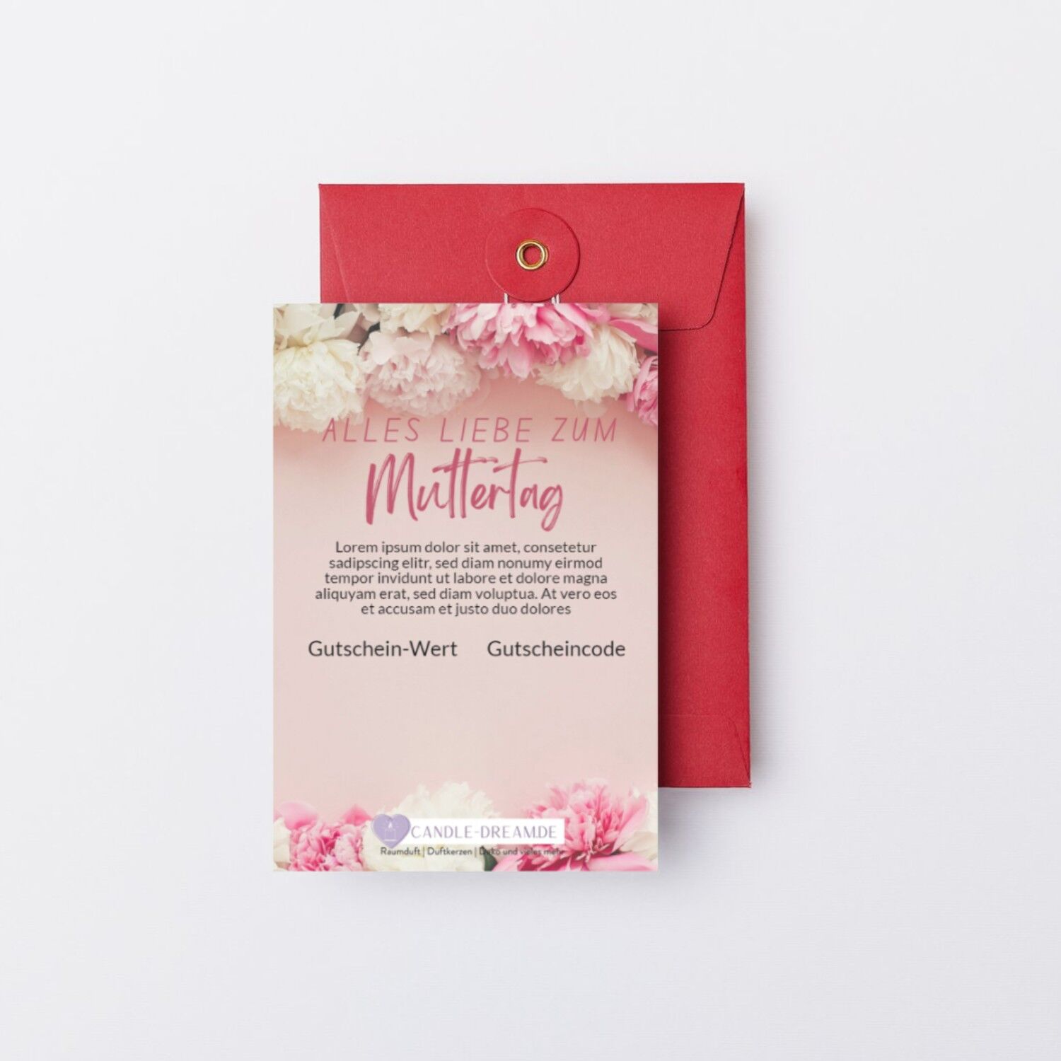 Geschenkgutschein Muttertag Geschenkgutschein Muttertag