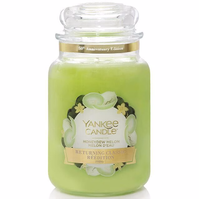 Honeydew-Melon-W-Neckband Honeydew Melon 623g von Yankee Candle