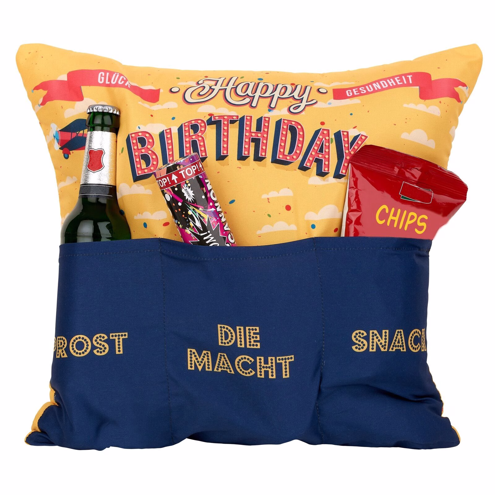 8973_1 Sofahelden Kissen Happy Birthday RETRO