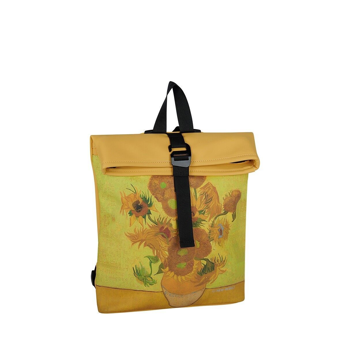 04F178362C7A44879200A5DB7E35CCF4F7CEC49F Mart - Los Angeles Rolltop Mini Rucksack Sun Flower