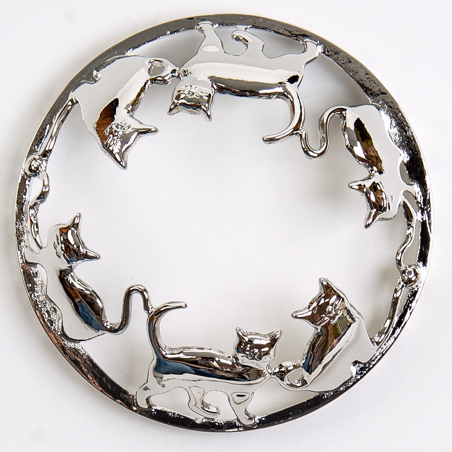 10009 Meowy Kittens Candle-Lid