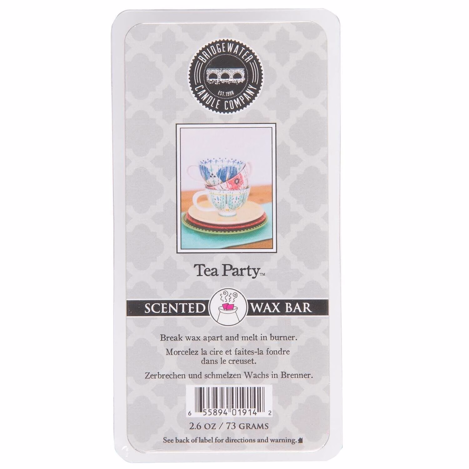 Tea Party Wax Bar 73g