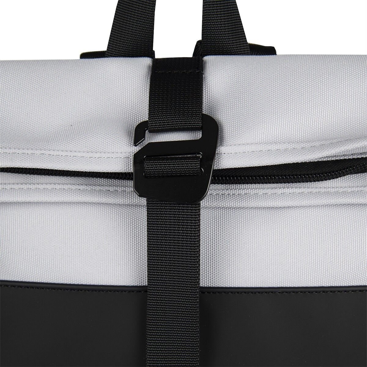 Backham - Los Angeles Rolltop Mini Rucksack hellgrau