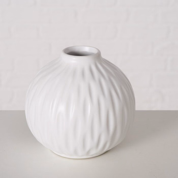 Einzelbild-kVC5q2Sc-large Vase Zalina Porzellan weiß 9cm