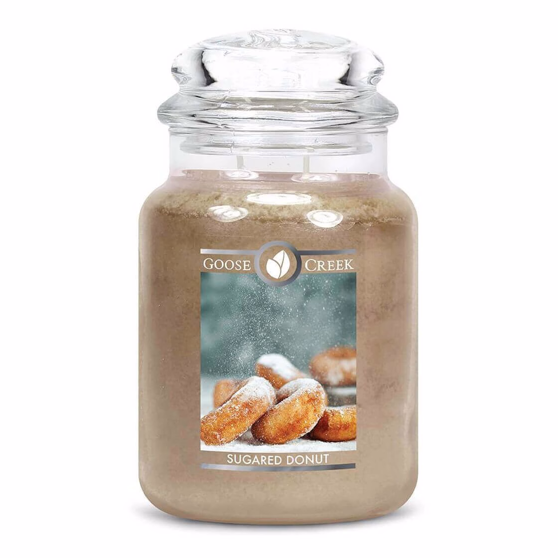 sugared-donut-2-docht-kerze-680g Sugared Donut 680g