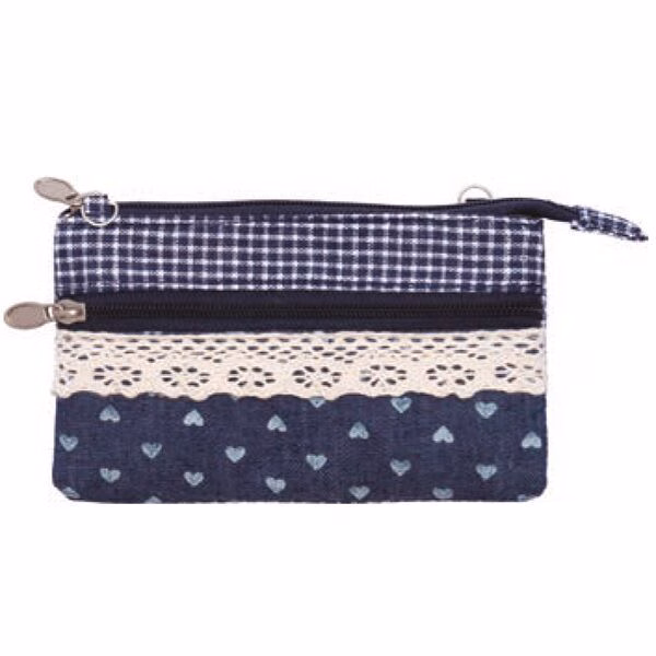 Patchwork Multifunktions-Tasche 078 navy