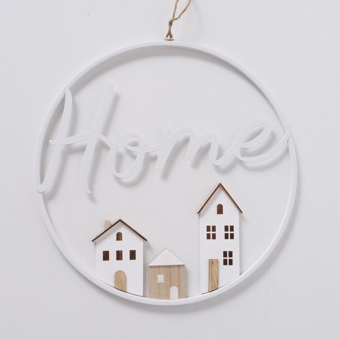 Dekohänger Rumba Home 38cm weiß