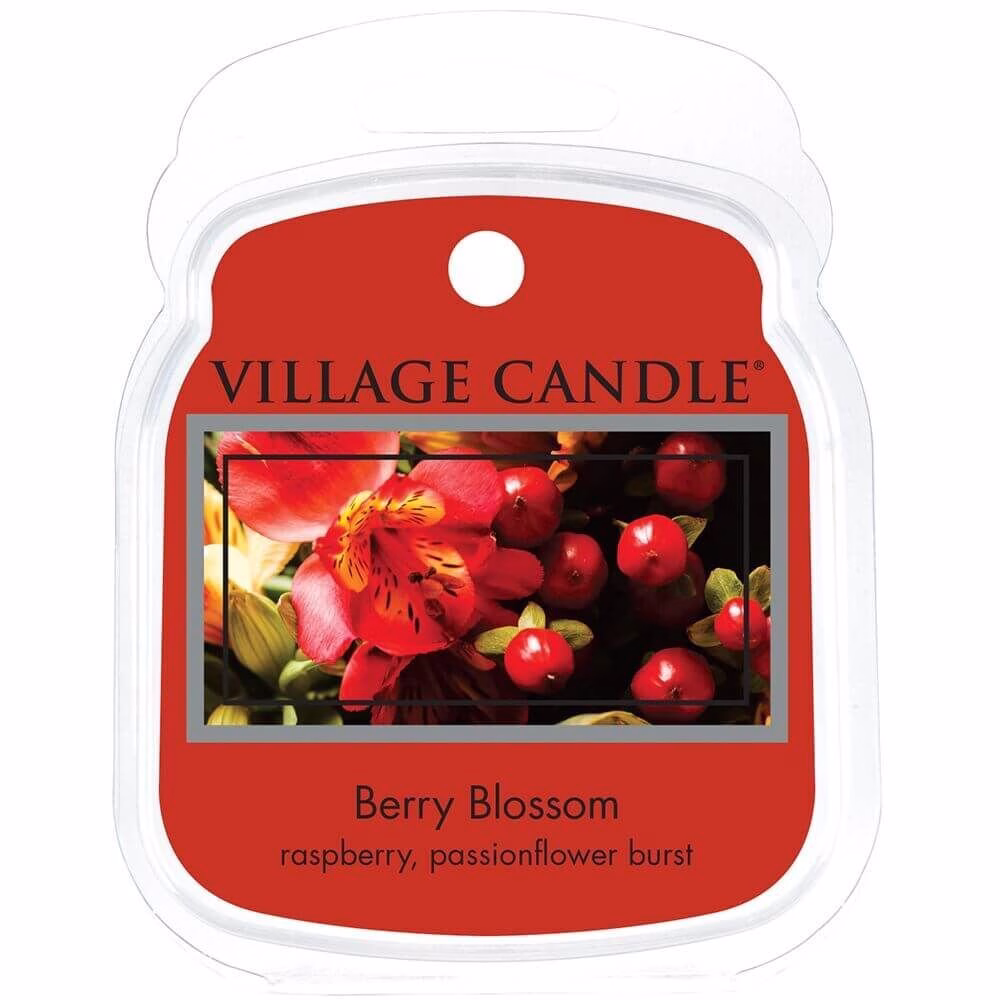 BerryBlossom-Melt Village Candle Berry Blossom 62g