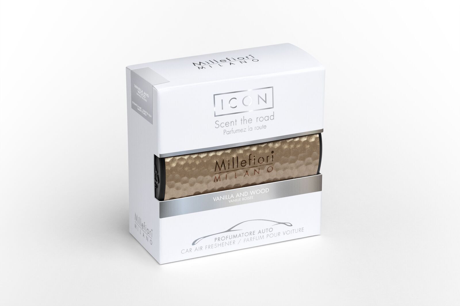 Vanilla & Wood - Autoduft Icon Metal Shades 84 Kiste
