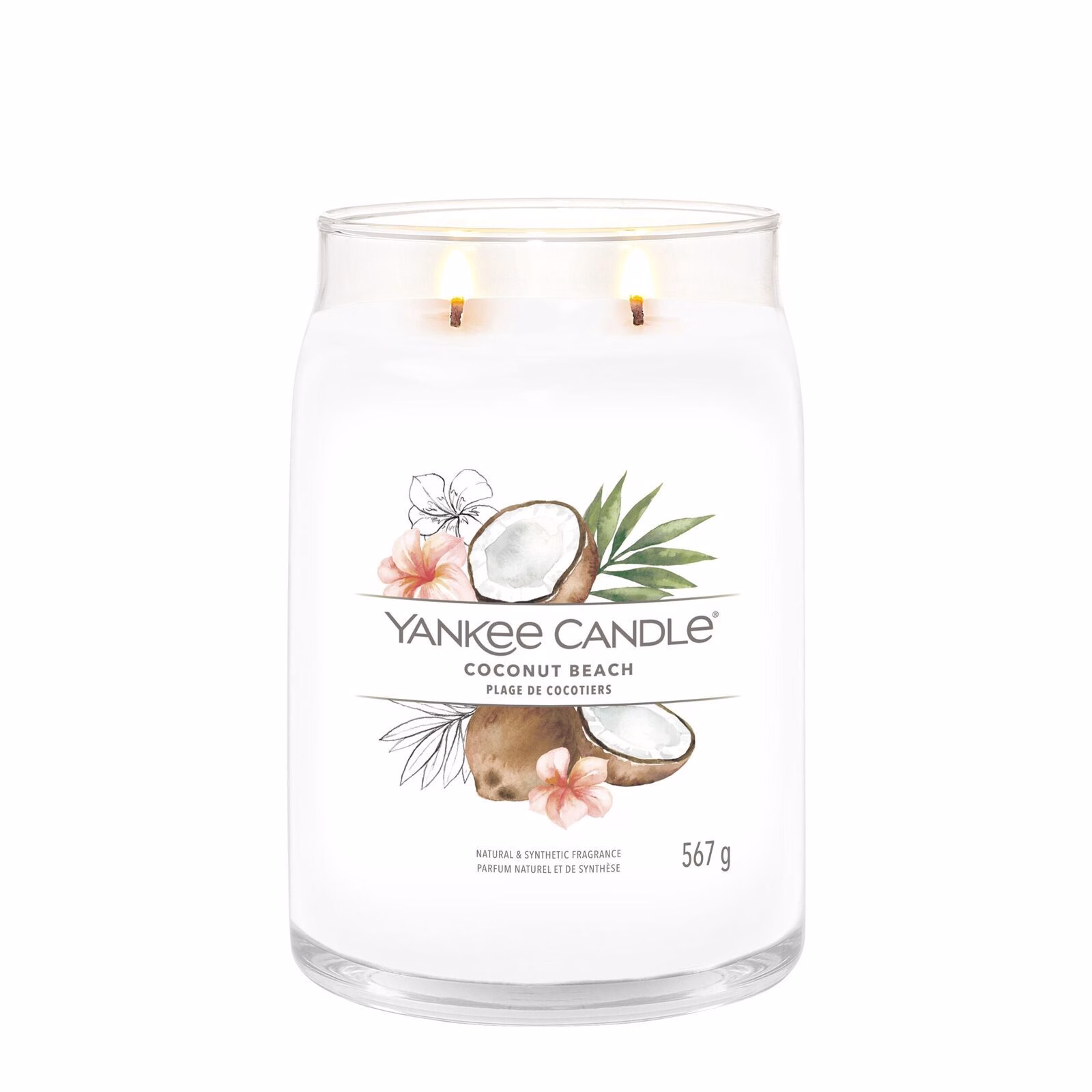 Coconut Beach Signature Large Jar 567g 2-Docht