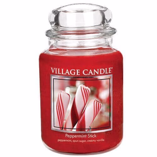 106326837 Village Candle Peppermint Stick 645g
