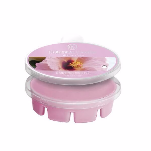 ccsnaps-4647_2_5594fff87ea2a Colonial Candle Grapefruit Hibiscus Simmer Snaps 70g