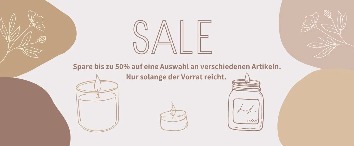 sale Einmachglas, Kerze