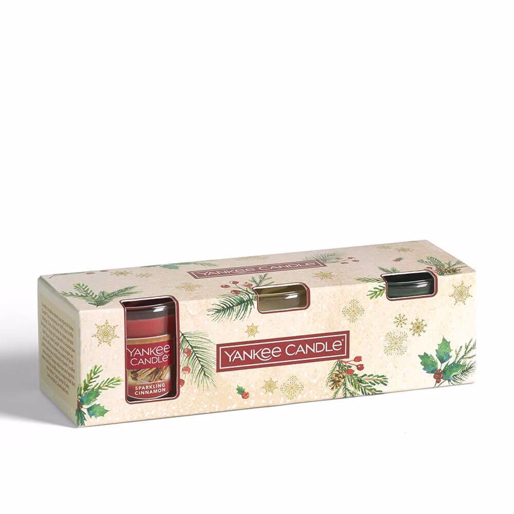Geschenkset mit 3 kleinen Jars von Yankee Candle 2020 Bild zur Seite