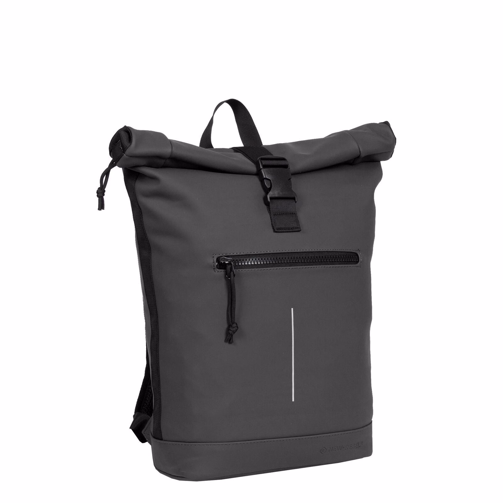 9snbGcjs Mart - New York Rolltop Rucksack schwarz