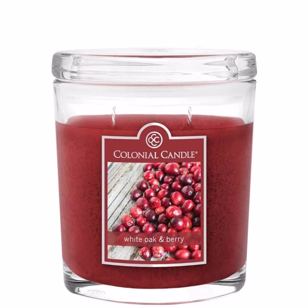 CC008-5072 Colonial Candle - White Oak & Berry 226g