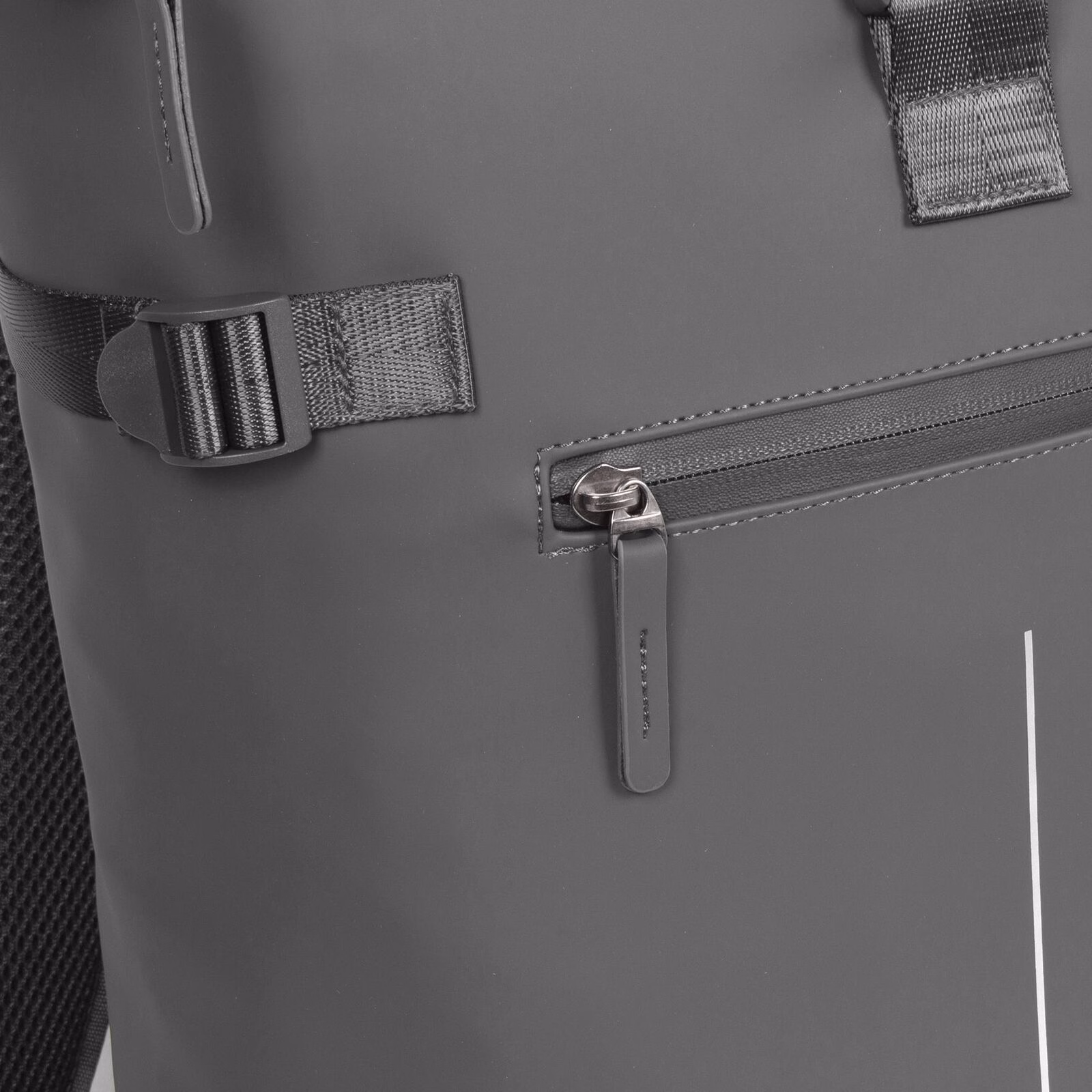 yY8spa8Q William - Riverside Rolltop Rucksack anthrazit