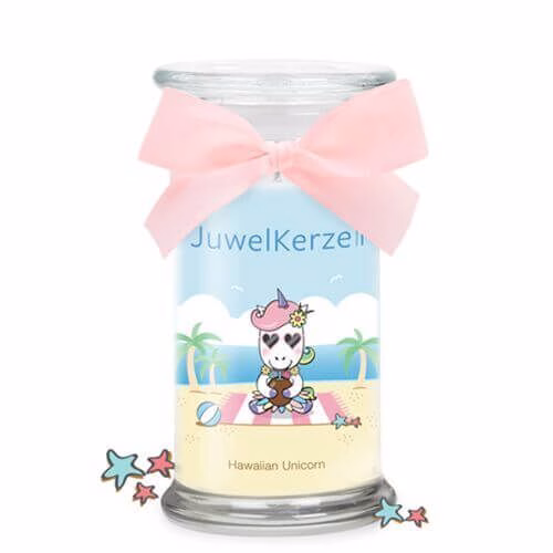 Hawaiian-Unicorn-duftkerze-mit-schmuck-juwelkerze-product-picture-cut-big Hawaiian Unicorn (Halskette mit Anhänger) 380g von JuwelKerze