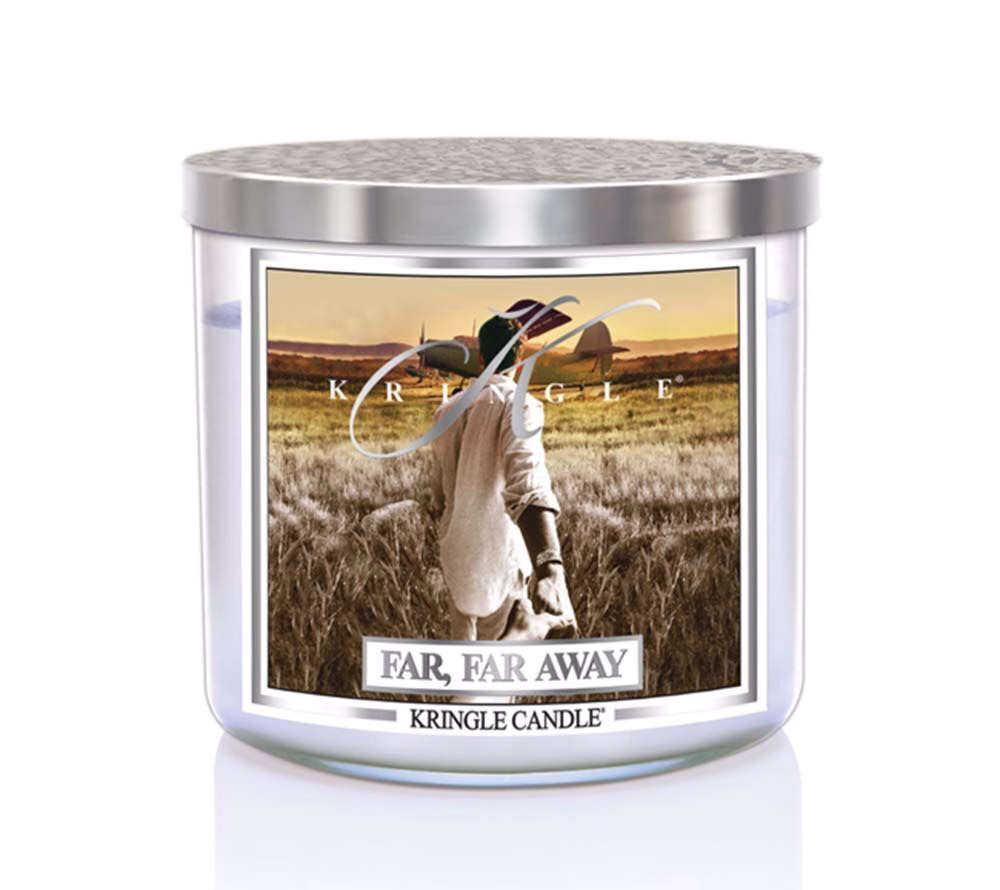 kringle_candle_far_far_away_silver_lid_american_heritage Far Far Away 396g Tumbler 3-Docht
