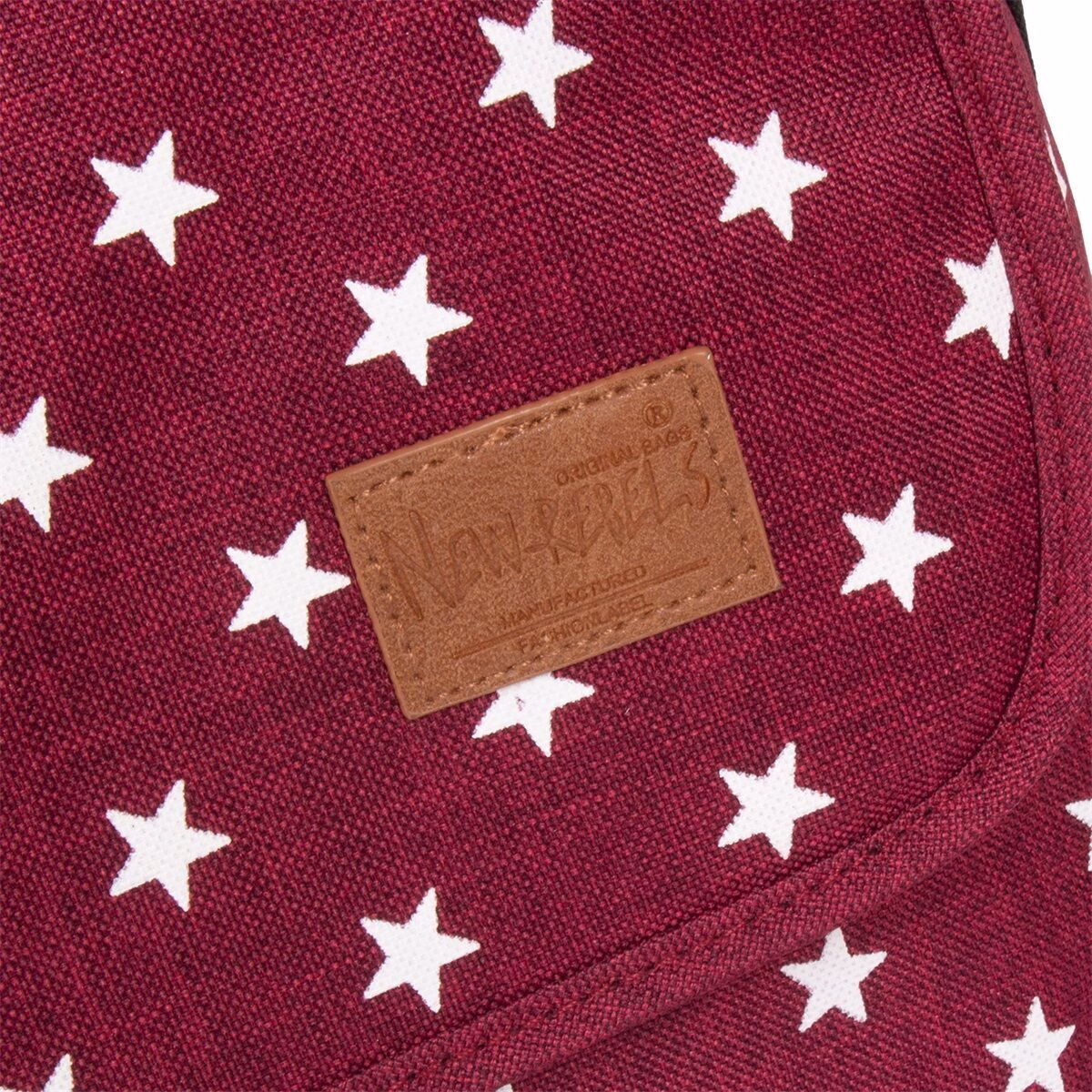 Star Range - Davis Umhängetasche burgund
