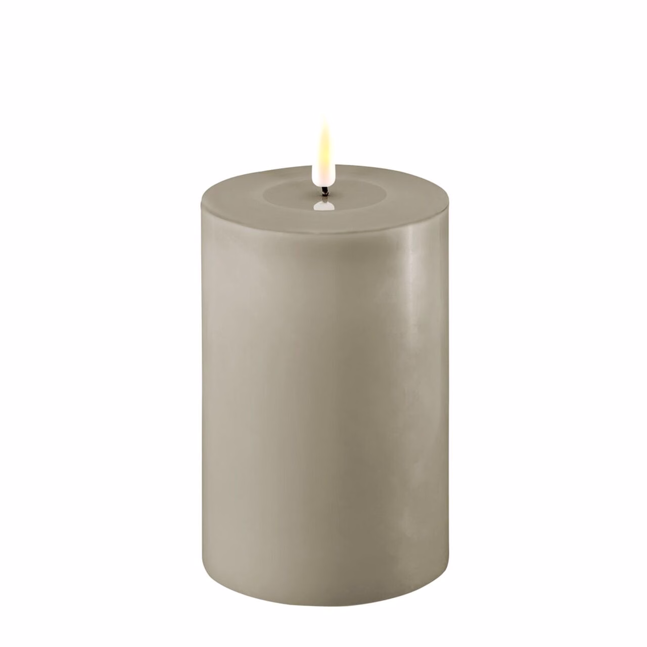 2021-RF-0286 Stumpenkerze LED sand 10 x 15cm