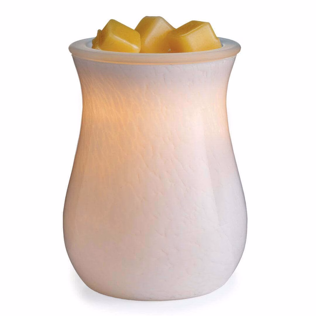 Candle-Warmers-Moonstone-Duftlampe-Weiss Candle Warmers Moonstone Duftlampe elektrisch an