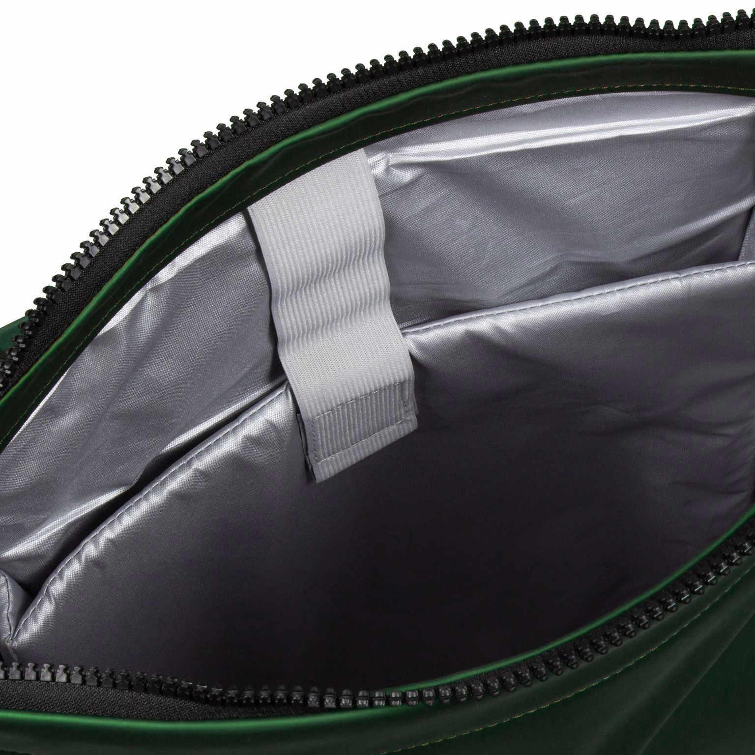 Mart - New York Rolltop Rucksack grün metallic