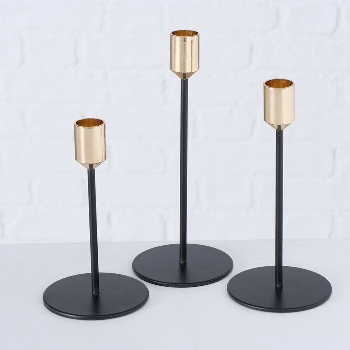 Hauptbild-fNBW4PTv-large Kerzenleuchter-Set Marko schwarz/gold