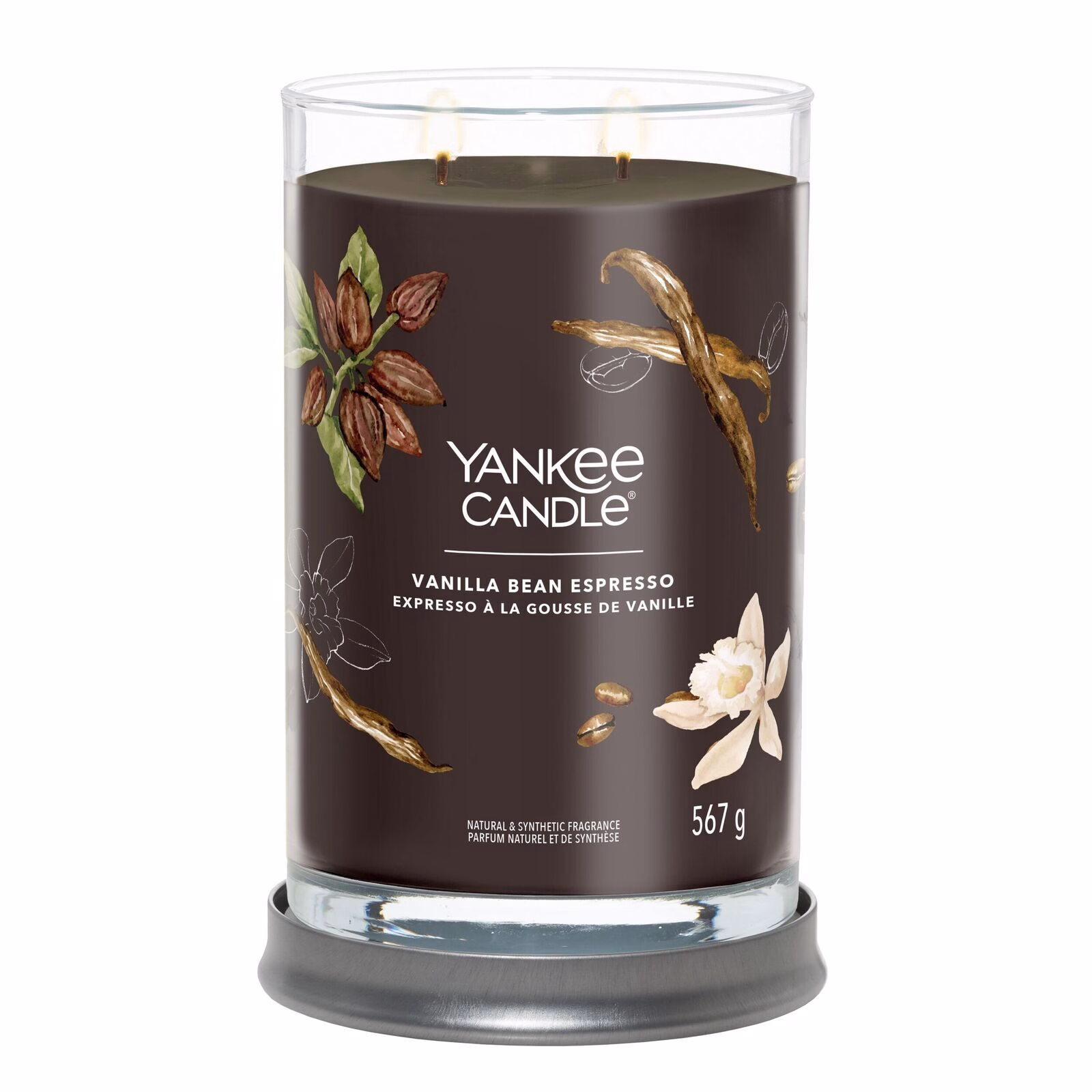 Vanilla Bean Espresso Signature Large Tumbler 567g 2-Docht