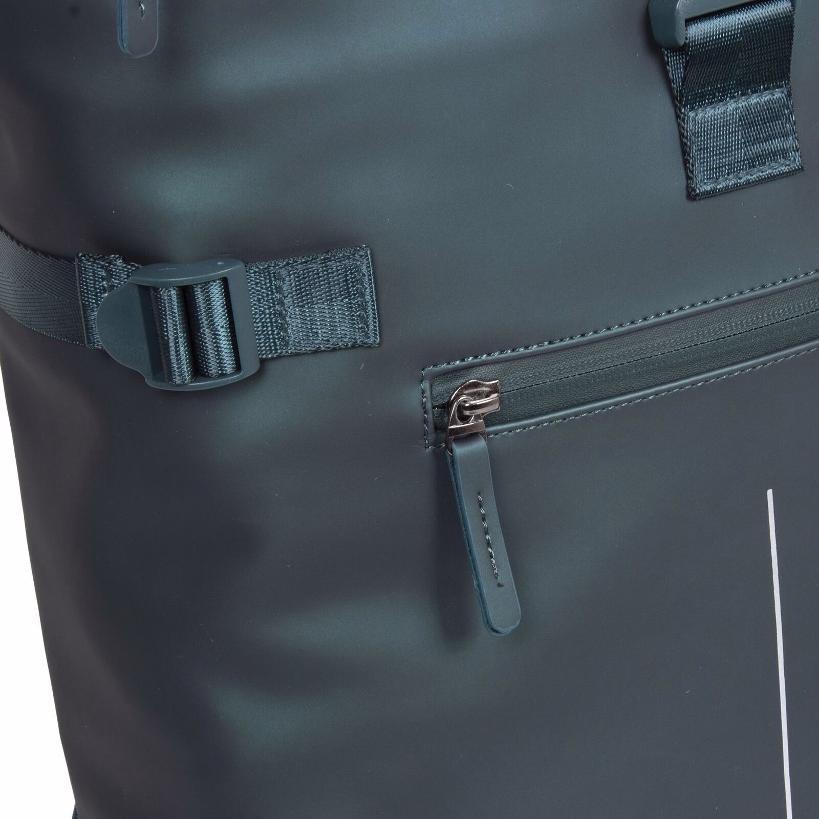 ev70zx2c William - Riverside Rolltop Rucksack dunkelgrün metallic