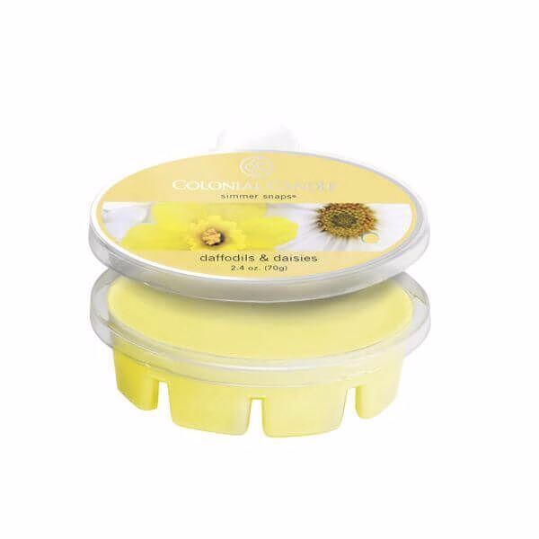 ccsnaps-3082_2_5594fff560d32 Colonial Candle Daffodils & Daisies Simmer Snaps 70g