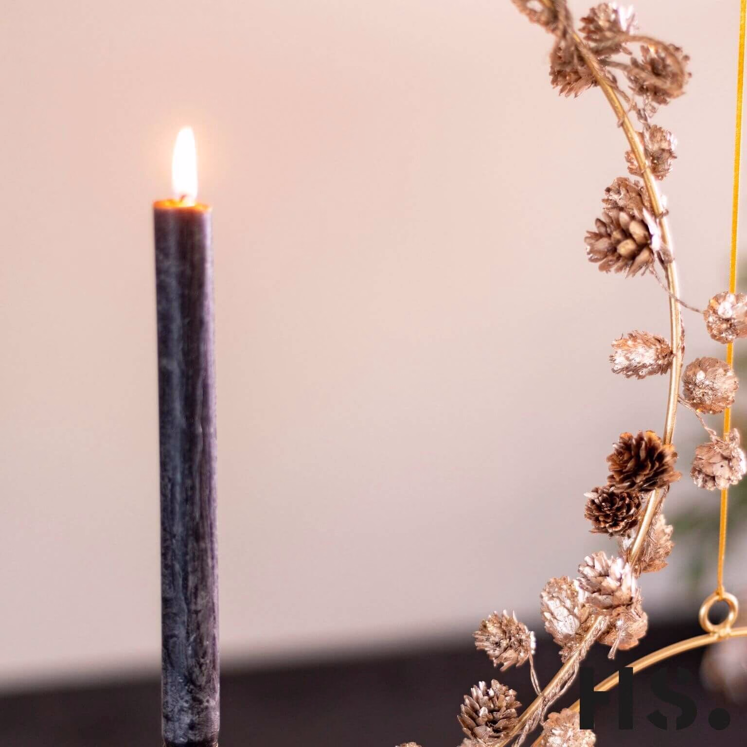 Candle Ring Grue L Kerzenhalter