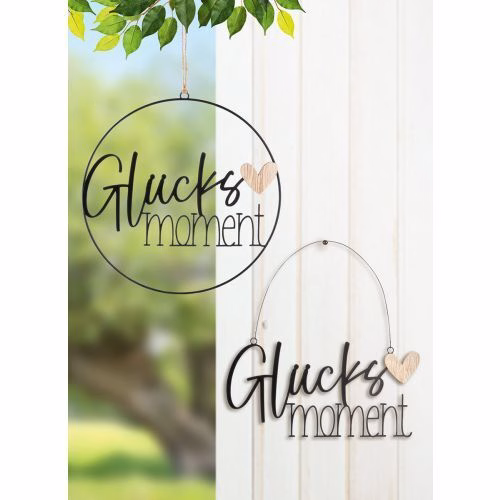 Deko Hänger Glücksmoment Kreis