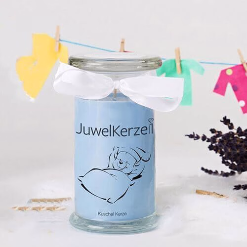 Kuschel-Kerze-duftkerze-mit-schmuck-juwelkerze-1 Cuddle Candle (Ohrringe) 400g