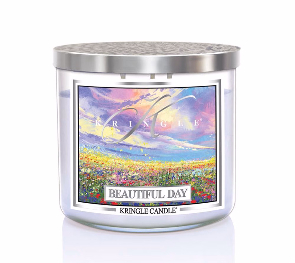 kringle_candle_beauitful_day_silver_lid_american_heritage_13425_1 Beautiful Day 396g Tumbler 3-Docht