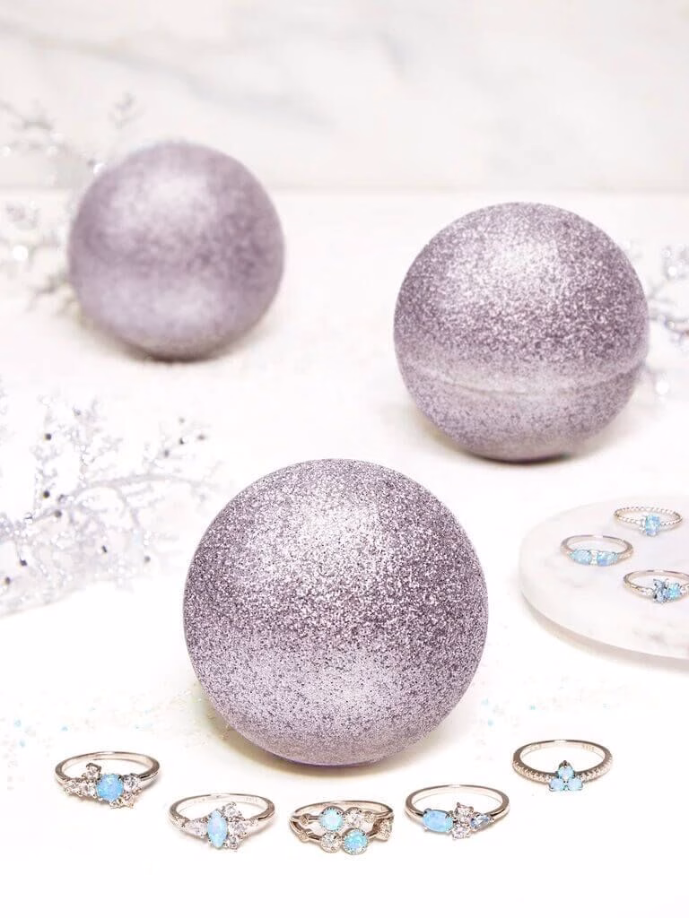 Charmed-Aroma-Silver-Shimmer-Ringe Silver Shimmer Badebombe (Ring)