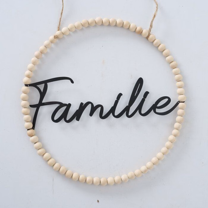 Dekohänger Beads Familie