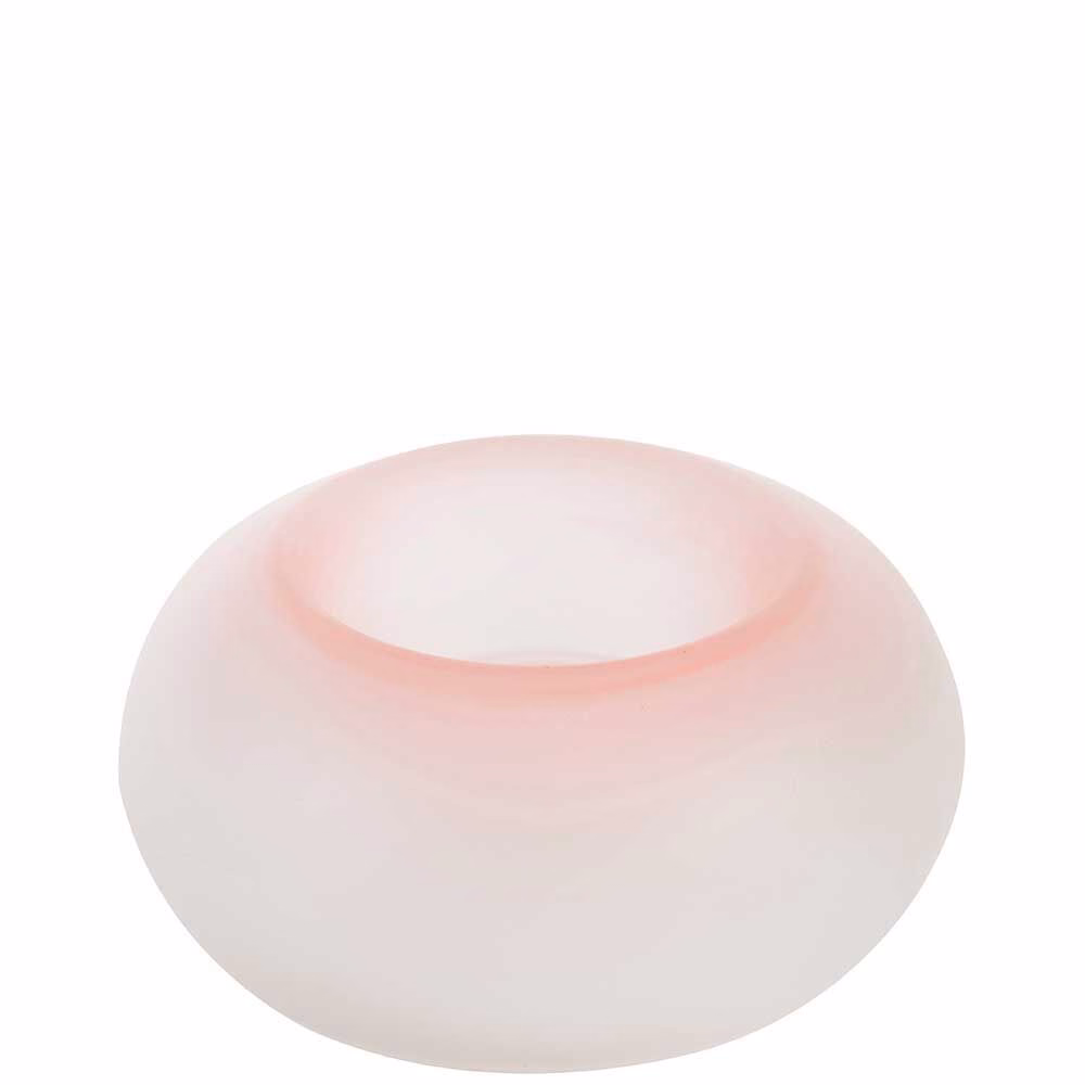 Tranquility Pink Donut Teelichthalter