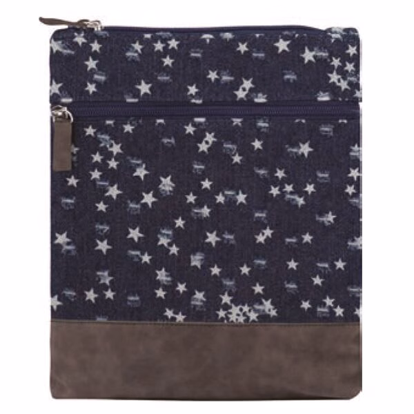 2022-191-019 Canvas Crossbag 019 (Denim Star)
