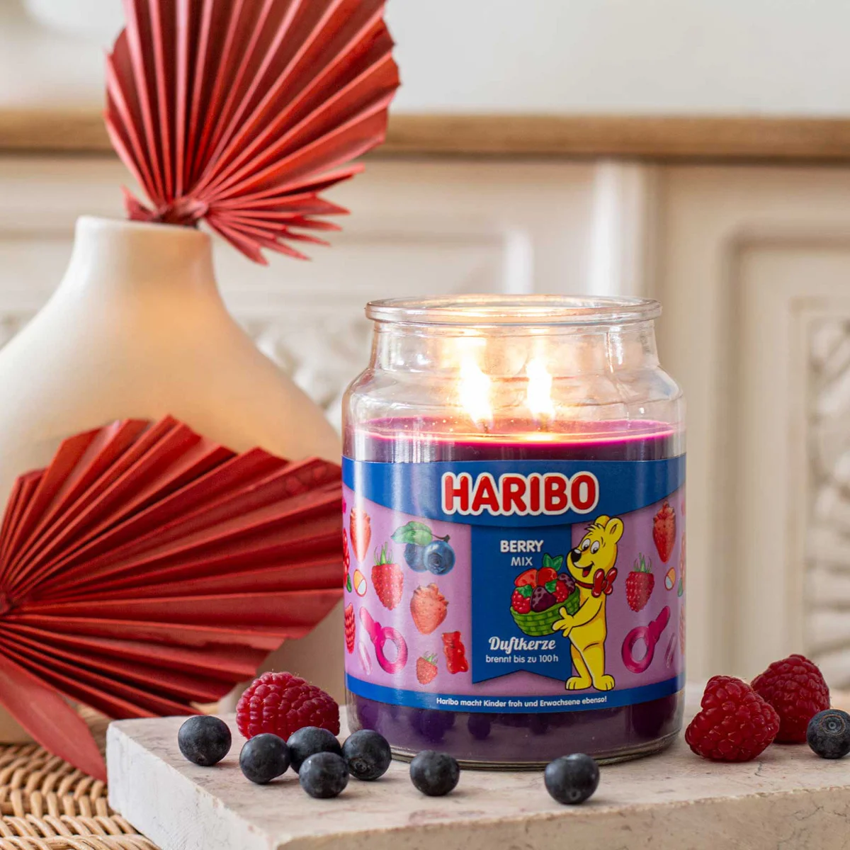 Berry Mix 510g Haribo™ Duftkerze Berry Mix 510g Haribo™ Duftkerze