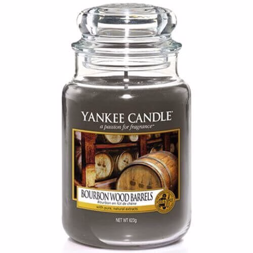 Yankee Candle Bourbon Wood Barrels