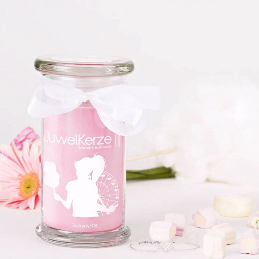 juwelkerze-duftkerze-zuckerwatte-bracelet-classic-edition-de JuwelKerze Zuckerwatte (Armband) 380g