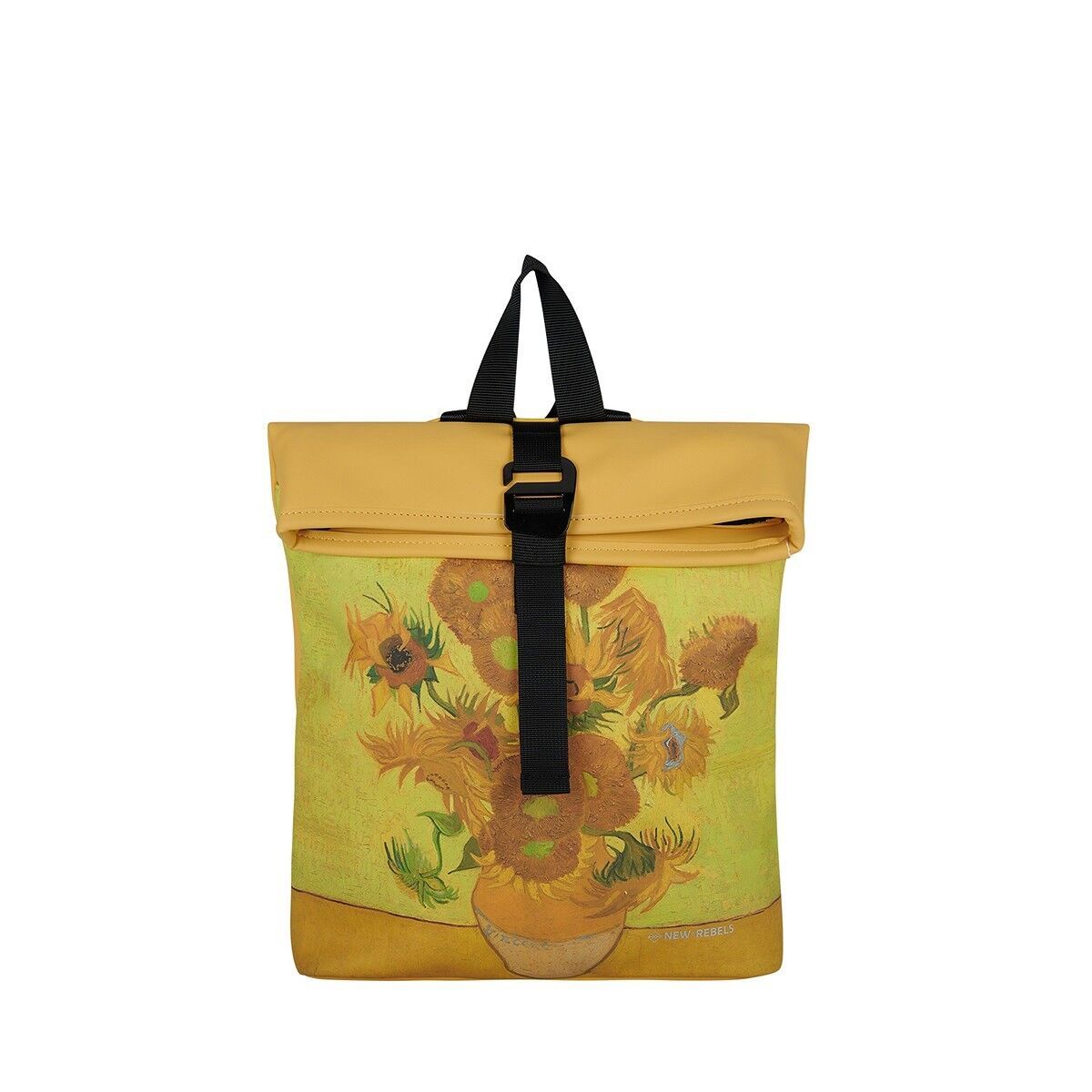 44921155D9AC007153032D4FEF6DC088B19E9B7E Mart - Los Angeles Rolltop Mini Rucksack Sun Flower