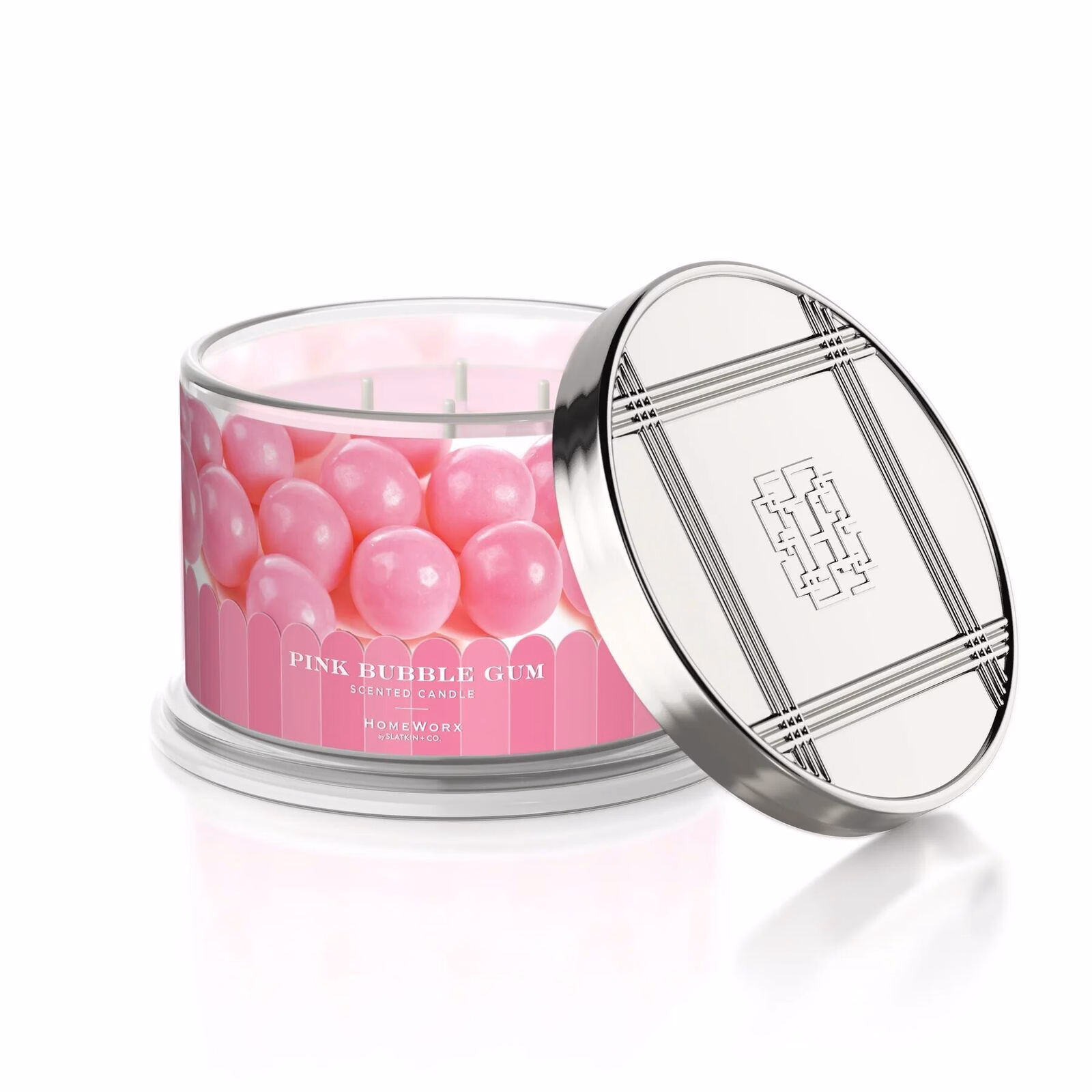Pink Bubble Gum 510g (4-Docht)