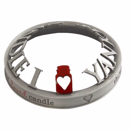 Yankee Candle Illuma-Lid I love YC chrome