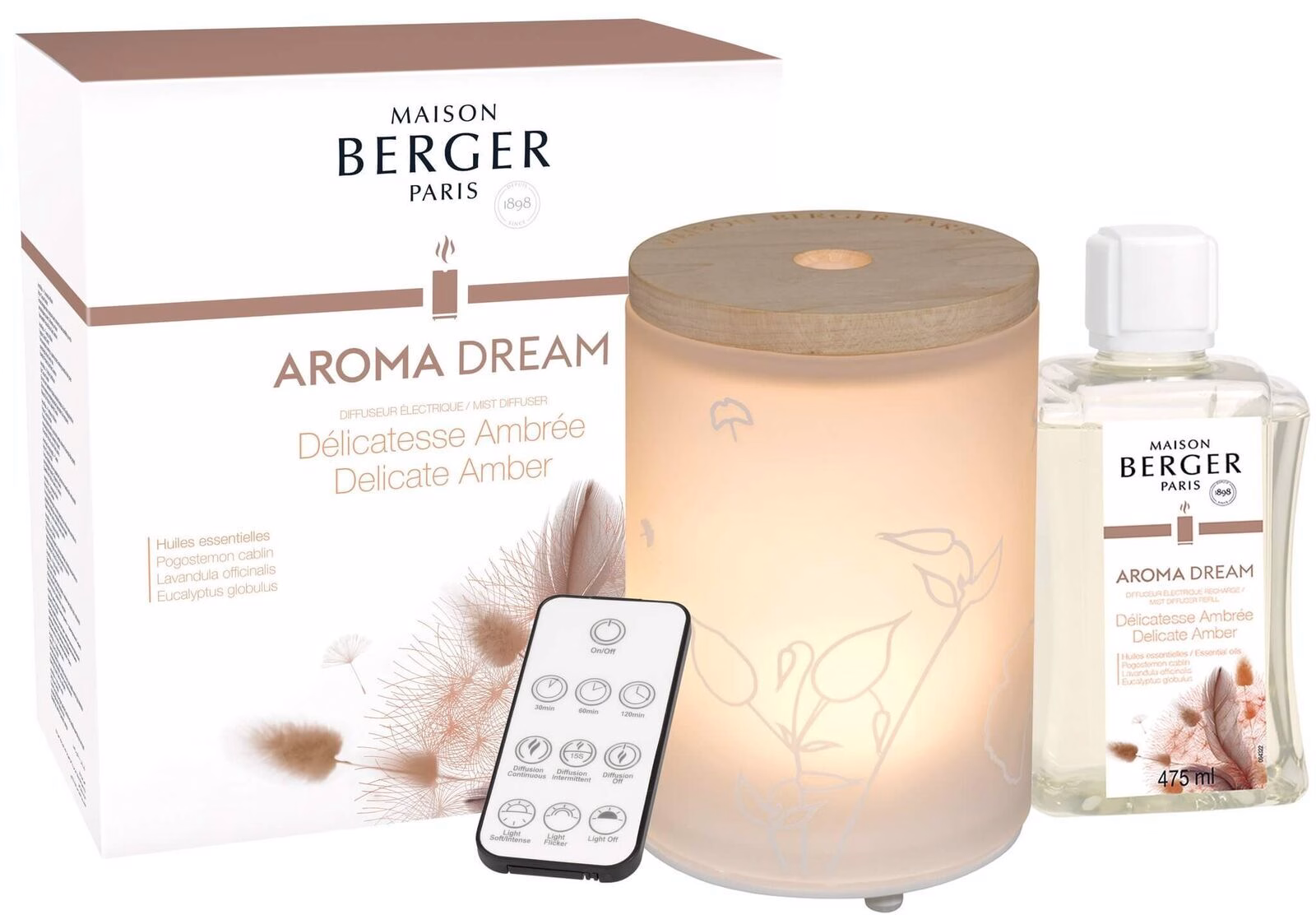 7011_komplett_an_2048x Aroma Dream Elektrischer Aroma Diffuser Auslauf
