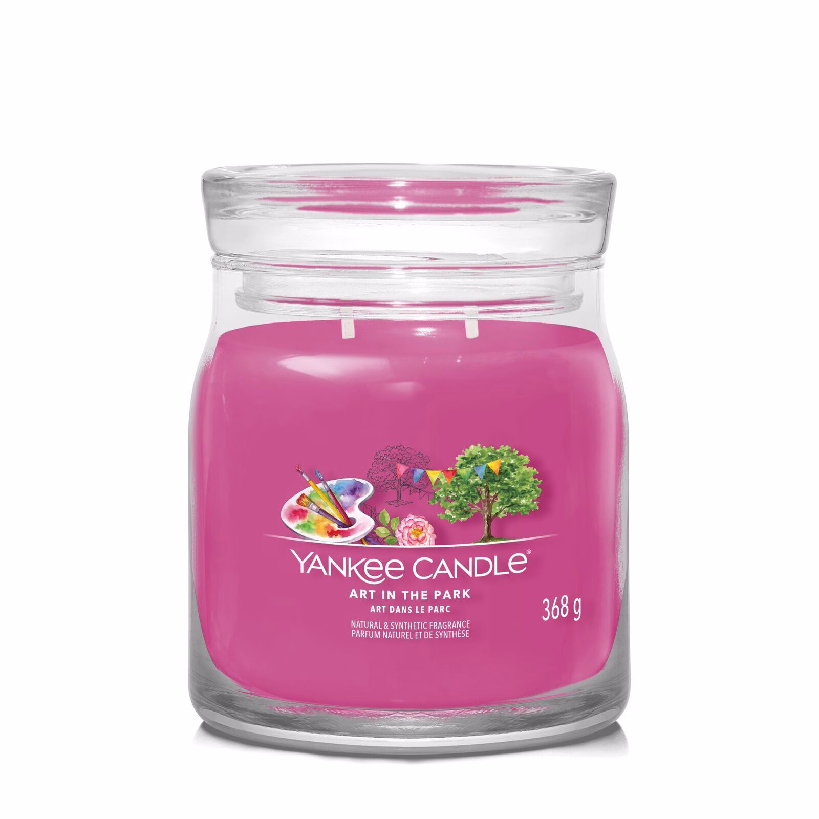 Art in the Park Signature Medium Jar 368g 2-Docht