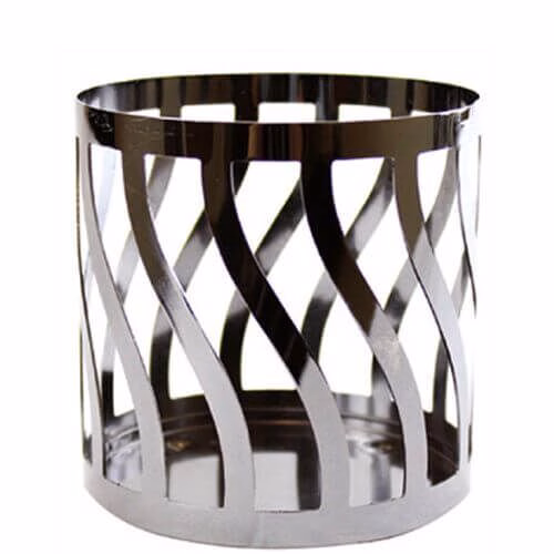 Curve Gun Metal Jar Holder 411g & 623g
