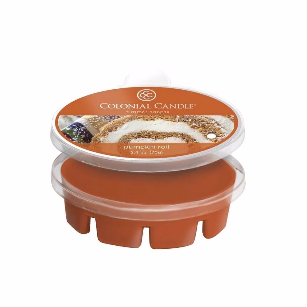 ccsnaps-4352_2_5594ffef3e26d Colonial Candle Pumpkin Roll Simmer Snaps 70g